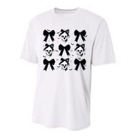 Halloween Skull Black Bow Retro Halloween Performance Sprint T-Shirt