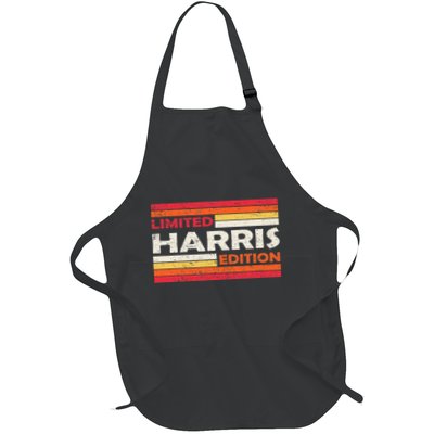 Harris Surname Birthday Family Reunion 80s 90s Sunset Apron