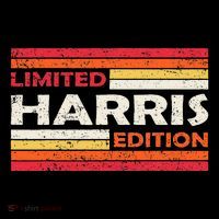 Harris Surname Birthday Family Reunion 80s 90s Sunset Baby Bodysuit