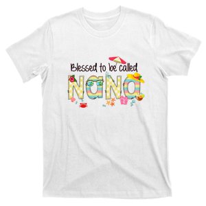 Holiday Summer Beach Blessed To Be Called Nana Mothers Day T-Shirt