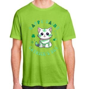 Happy Saint CatrickS Day Funny Saint PatrickS Day Shamrock Adult ChromaSoft Performance T-Shirt