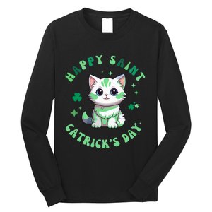 Happy Saint CatrickS Day Funny Saint PatrickS Day Shamrock Long Sleeve Shirt