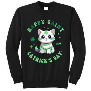 Happy Saint CatrickS Day Funny Saint PatrickS Day Shamrock Sweatshirt