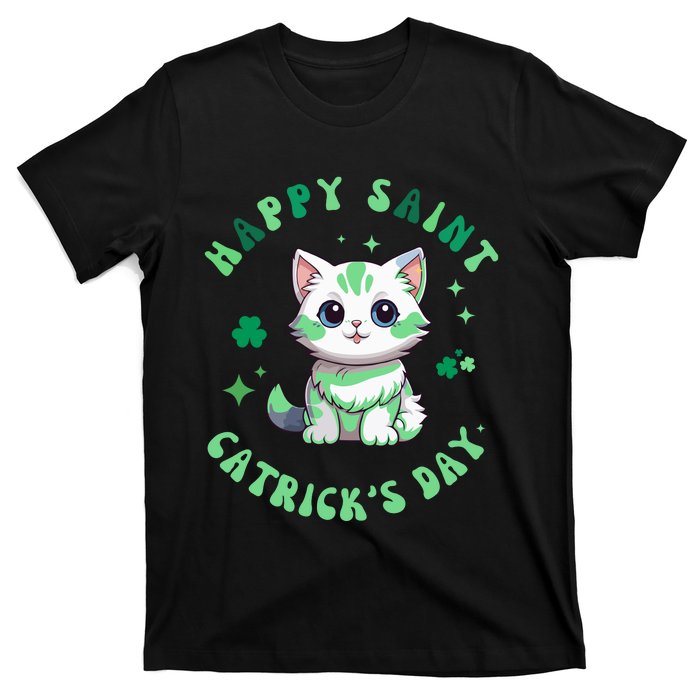 Happy Saint CatrickS Day Funny Saint PatrickS Day Shamrock T-Shirt