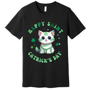 Happy Saint CatrickS Day Funny Saint PatrickS Day Shamrock Premium T-Shirt