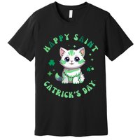 Happy Saint CatrickS Day Funny Saint PatrickS Day Shamrock Premium T-Shirt