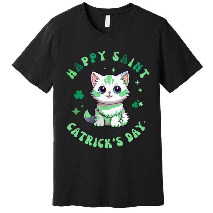 Happy Saint CatrickS Day Funny Saint PatrickS Day Shamrock Premium T-Shirt