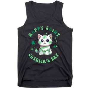 Happy Saint CatrickS Day Funny Saint PatrickS Day Shamrock Tank Top