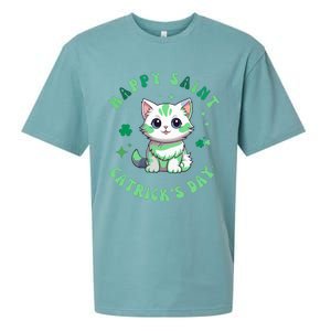 Happy Saint CatrickS Day Funny Saint PatrickS Day Shamrock Sueded Cloud Jersey T-Shirt