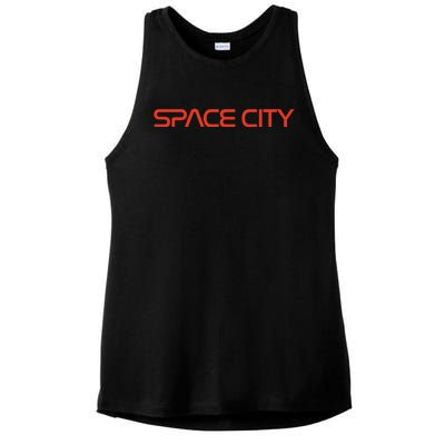 Houston Space City, Houston Baseball Ladies PosiCharge Tri-Blend Wicking Tank