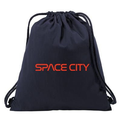Houston Space City, Houston Baseball Drawstring Bag