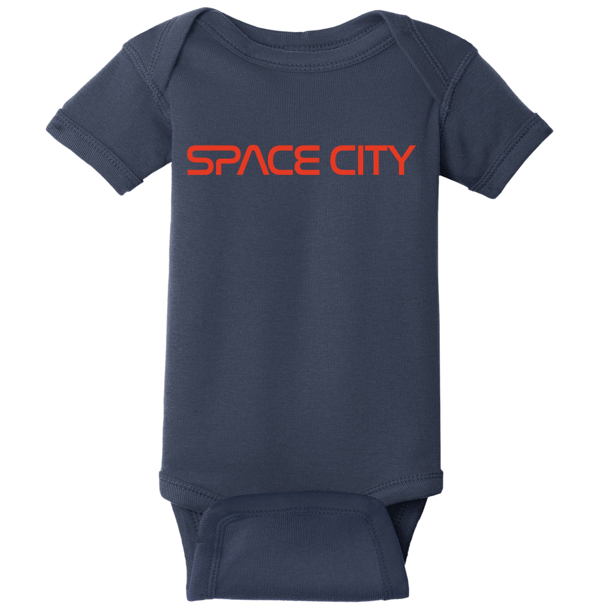 Houston Space City, Houston Baseball Baby Bodysuit