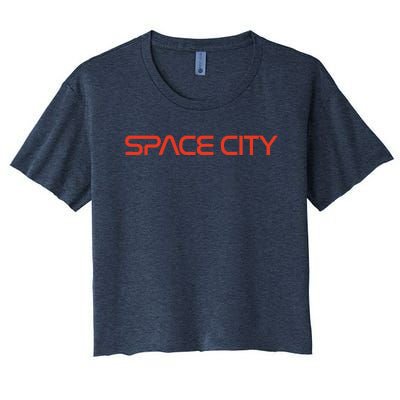 Houston Space City, Houston Baseball Women's Crop Top Tee