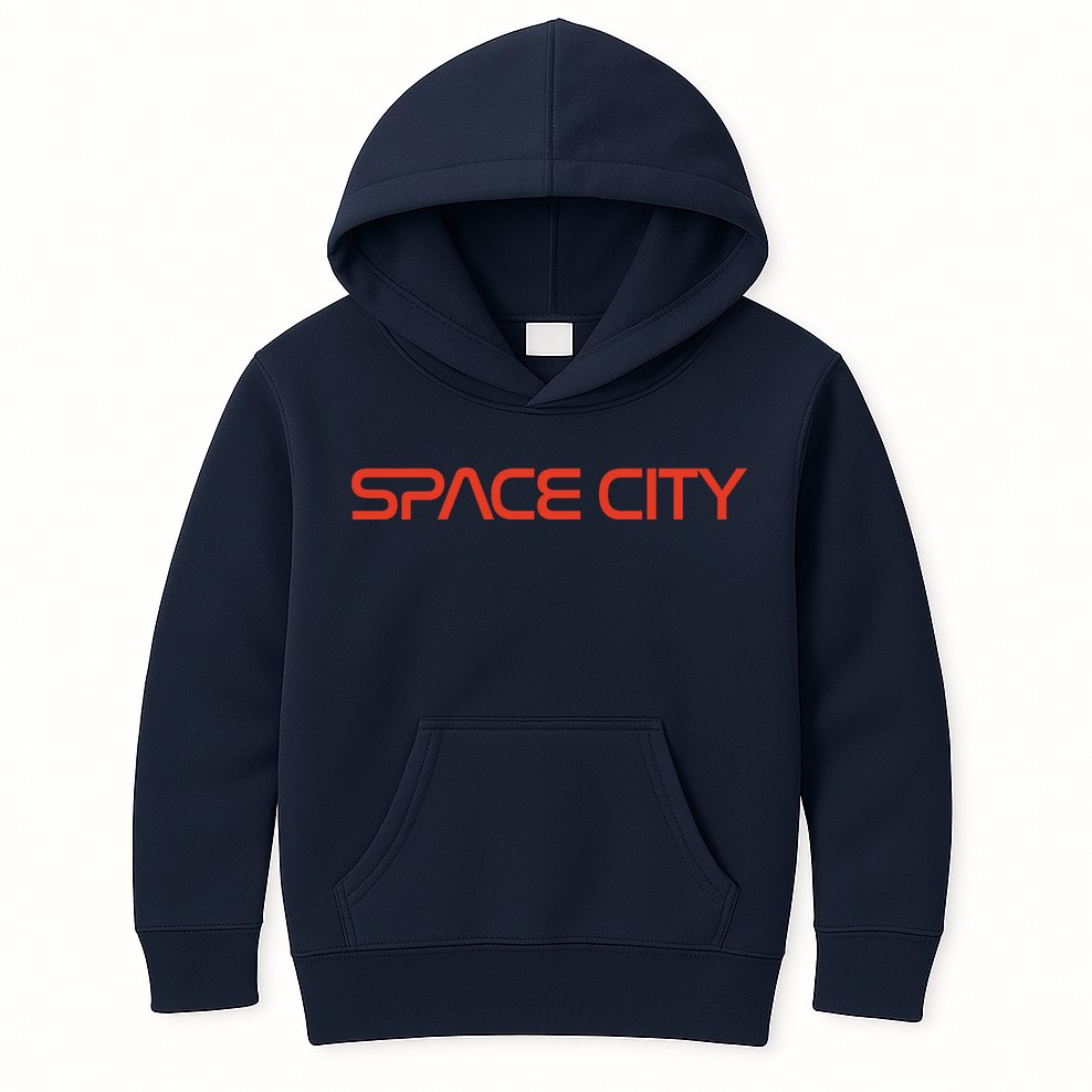Houston Space City, Houston Baseball Kids Hoodie