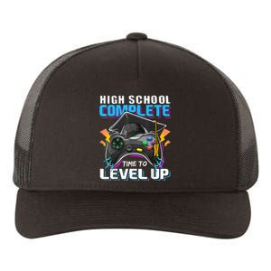 High School Complete Video Game Senior Graduation Gift Yupoong Adult 5-Panel Trucker Hat