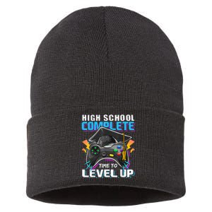 High School Complete Video Game Senior Graduation Gift Sustainable Knit Beanie