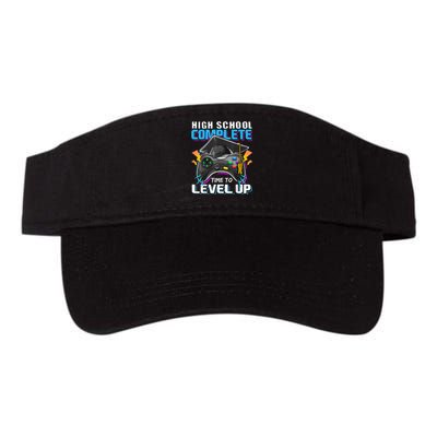 High School Complete Video Game Senior Graduation Gift Valucap Bio-Washed Visor