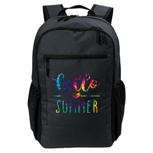 Hello Summer Colorful Rainbow Daily Commute Backpack