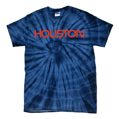 Houston Space City, Houston Baseball Tie-Dye T-Shirt