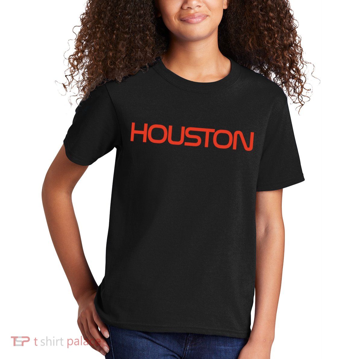 Houston Space City, Houston Baseball Kids T-Shirt