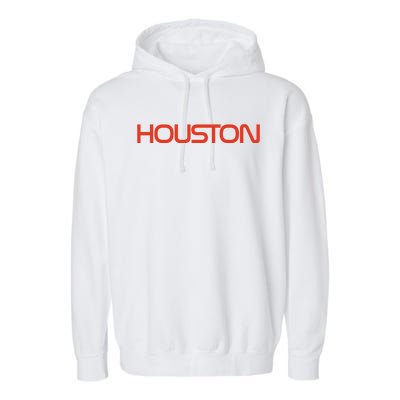 Houston Space City, Houston Baseball Garment-Dyed Fleece Hoodie