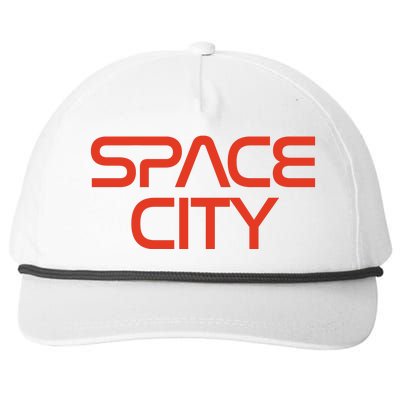 Houston Space City, Houston Baseball Snapback Five-Panel Rope Hat