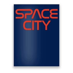 Houston Space City, Houston Baseball Poster