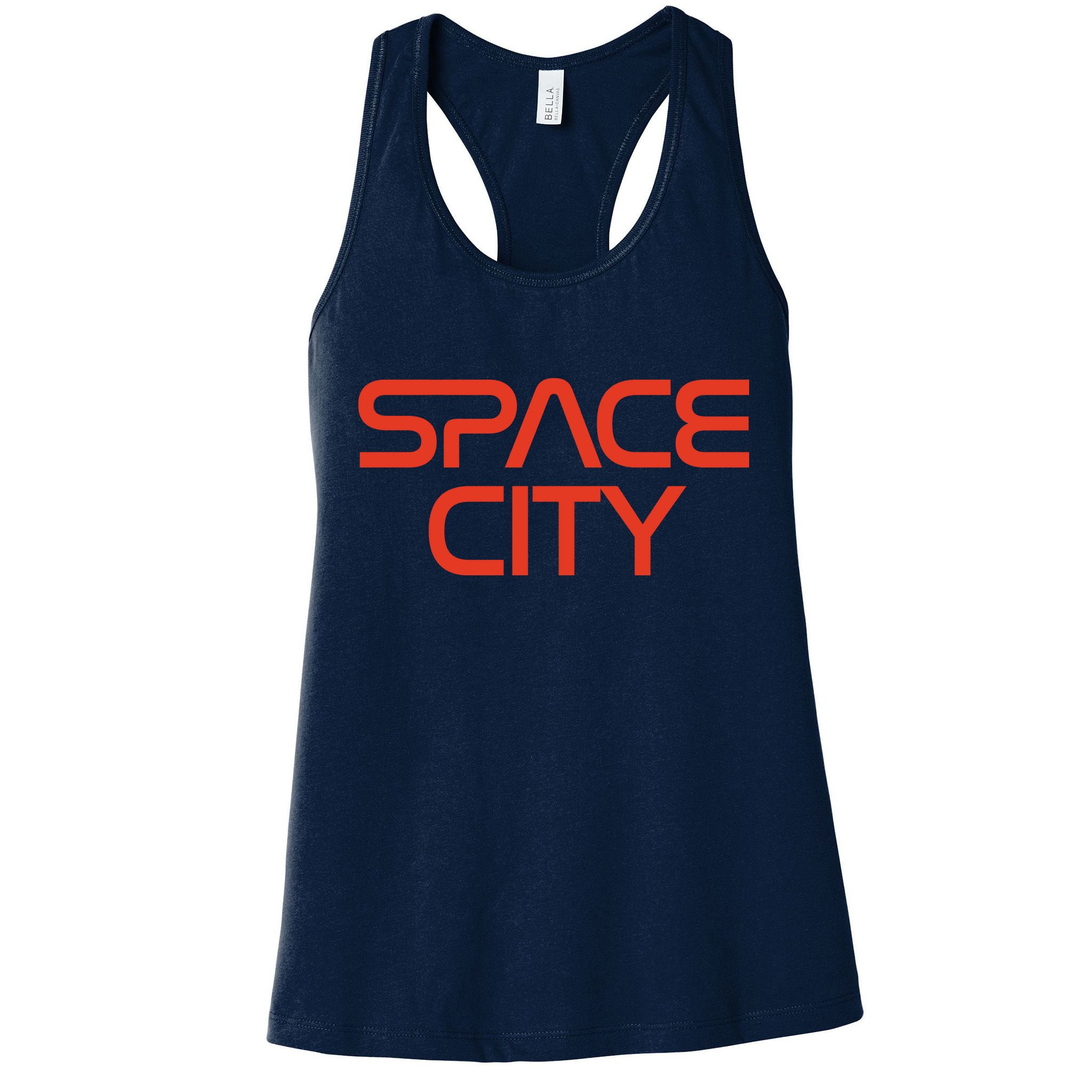 Houston Space City, Houston Baseball Womens Tank Top