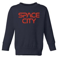 Houston Space City, Houston Baseball Toddler Sweatshirt