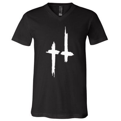 Hunt Showdown Classic Logo V-Neck T-Shirt