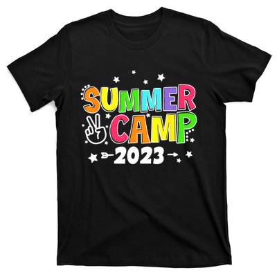 Happy Summer Camp Love Outdoor Activities For Girls T-Shirt