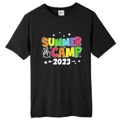 Happy Summer Camp Love Outdoor Activities For Girls Tall Fusion ChromaSoft Performance T-Shirt