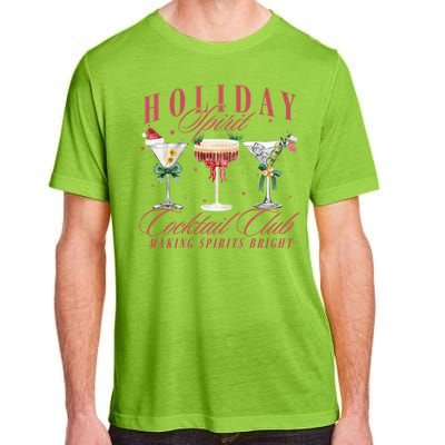 Holiday Spirit Cocktail Club Espresso Martini Christmas Great Gift Adult ChromaSoft Performance T-Shirt