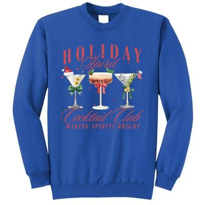 Holiday Spirit Cocktail Club Espresso Martini Christmas Great Gift Sweatshirt