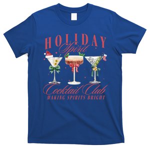 Holiday Spirit Cocktail Club Espresso Martini Christmas Great Gift T-Shirt