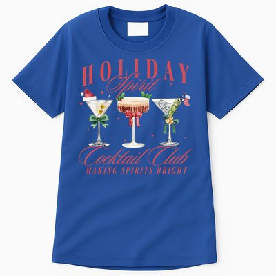 Holiday Spirit Cocktail Club Espresso Martini Christmas Great Gift Tall T-Shirt