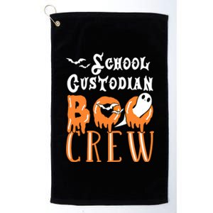 Halloween School Custodian Gift Platinum Collection Golf Towel