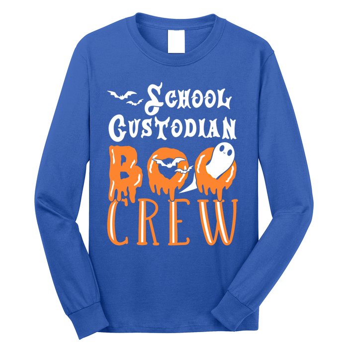 Halloween School Custodian Gift Long Sleeve Shirt