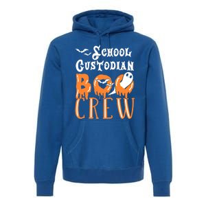 Halloween School Custodian Gift Premium Hoodie