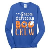 Halloween School Custodian Gift Tall Long Sleeve T-Shirt