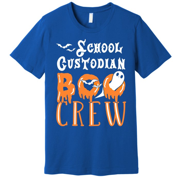 Halloween School Custodian Gift Premium T-Shirt