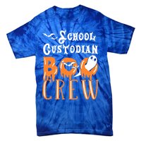 Halloween School Custodian Gift Tie-Dye T-Shirt