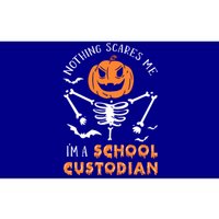 Halloween School Custodian Meaningful Gift Bumper Sticker