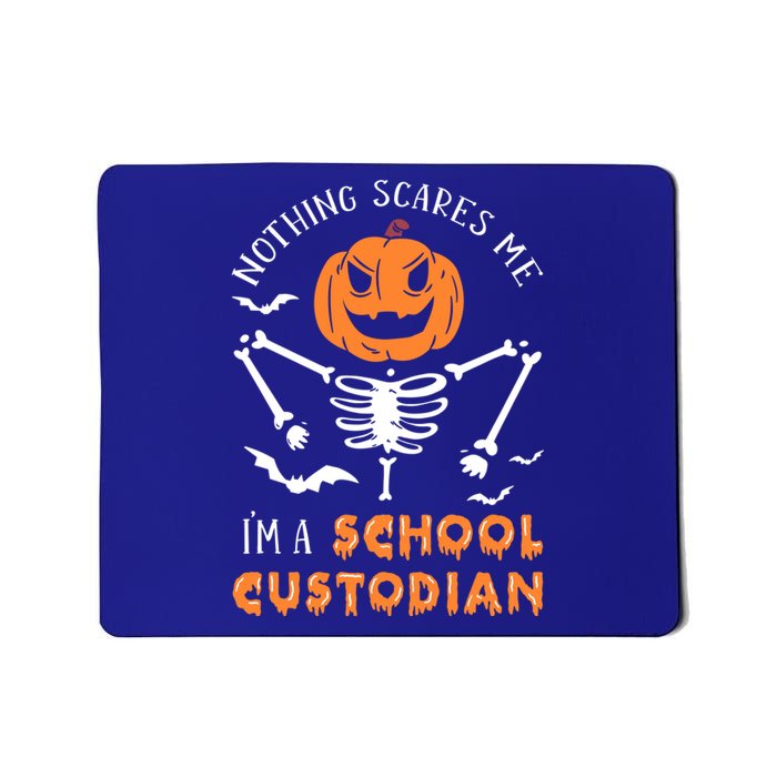 Halloween School Custodian Meaningful Gift Mousepad