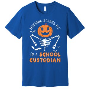 Halloween School Custodian Meaningful Gift Premium T-Shirt