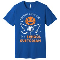 Halloween School Custodian Meaningful Gift Premium T-Shirt