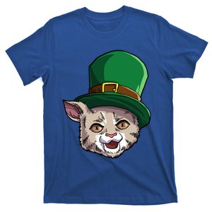 Happy Saint Catty's Day Irish Cat Leprechaun St Patricks Day Great Gift T-Shirt