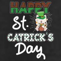 Happy St Catrick's Day Saint Patrick's Adorable Kitty Lover Cute Gift Cool Comfort Performance Bucket Hat