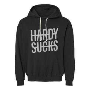 Hardy Sucks Country Funny Bad Boy Wetzel Garment-Dyed Fleece Hoodie