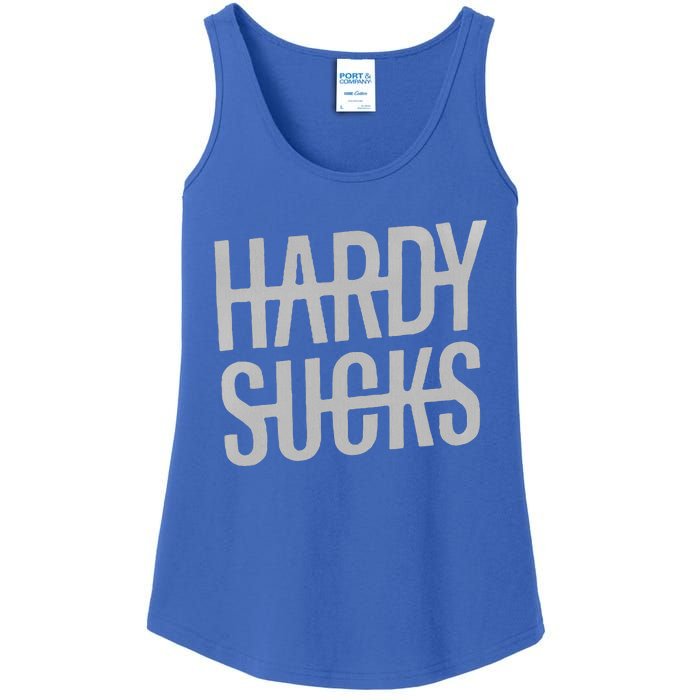 Hardy Sucks Country Funny Bad Boy Wetzel Ladies Essential Tank